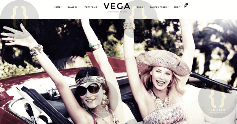Vega | Photography WordPress Theme