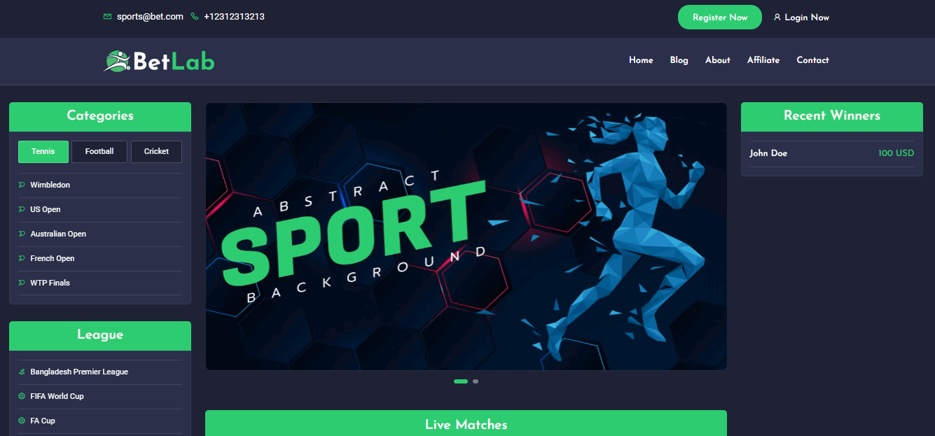 betlab sports betting platform