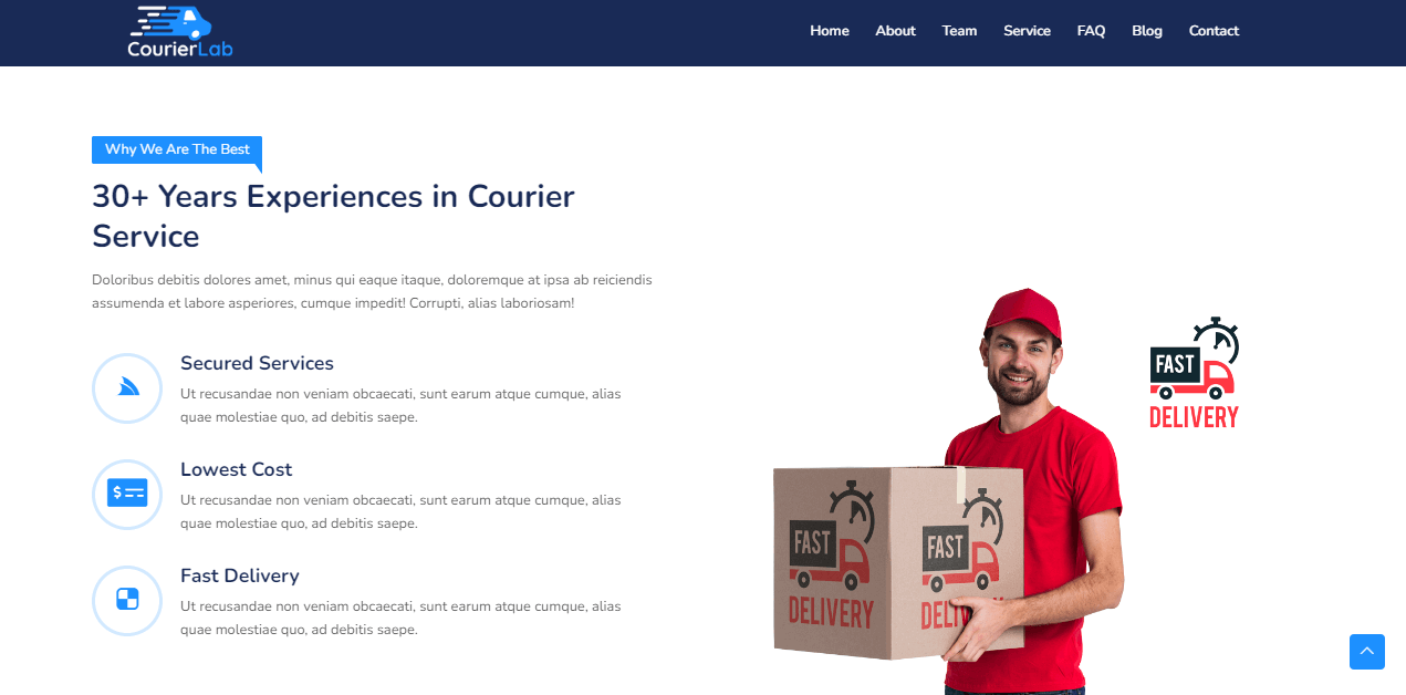 CourierLab v1.1 – Online Courier and Parcel Tracking Platform