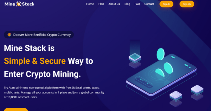 MineStack A Cloud Mining Platform