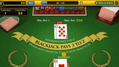 Multiplayer BlackJack Online Casino Game